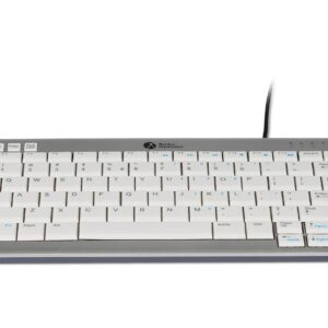 Bakker Elkhuizen BNEU950US Keyboard QWERTY Ultraboard 950 White-Silver