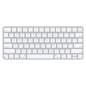Apple Magic Wireless Keyboard with Touch Id - Us English - Silver (for Mac with Silicon Running Macos 11.4 Or Later)